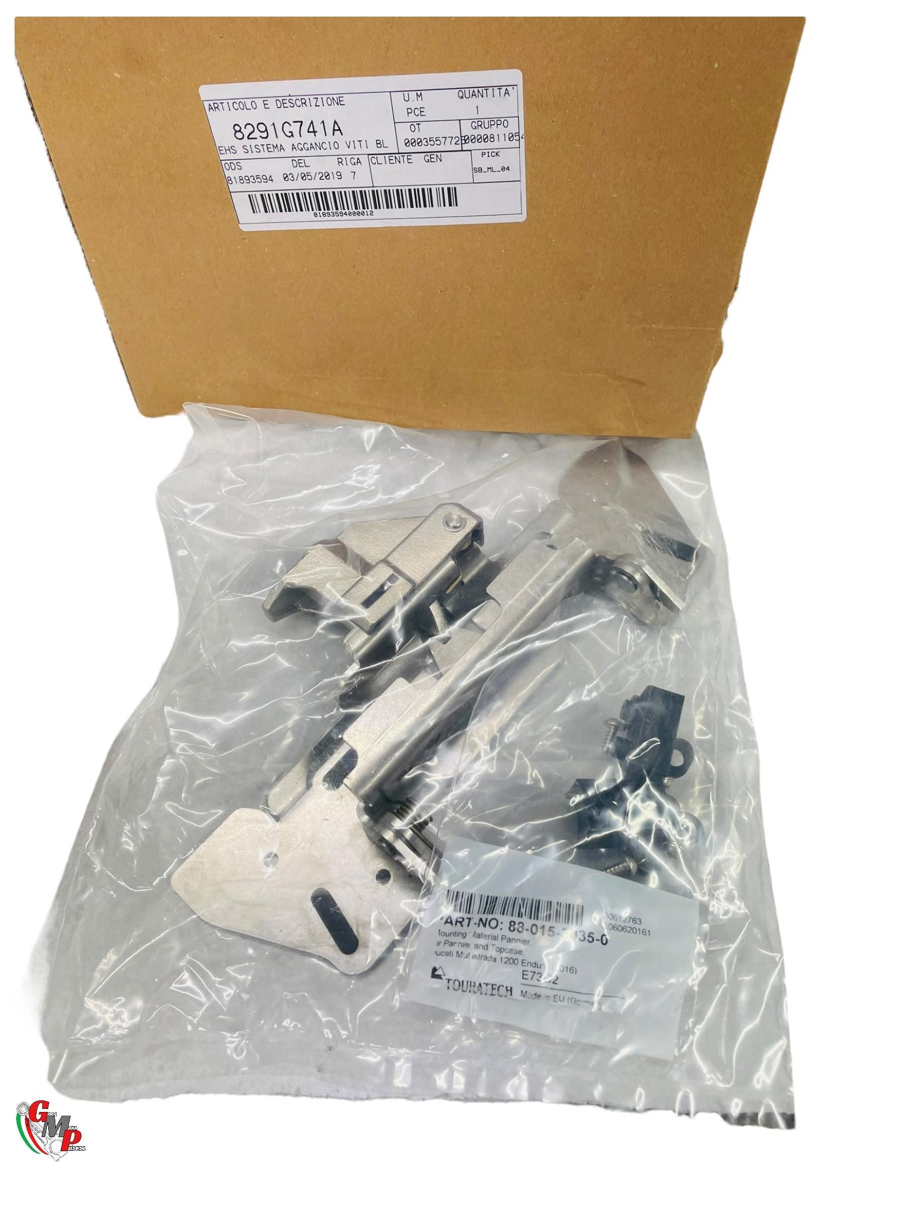 Kit Fixation Top Case Touratech Neuf - Ducati