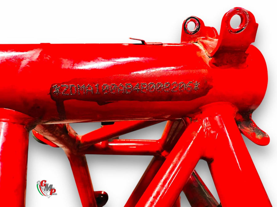 Cadre Rouge et Carte Grise - Ducati Multistrada 1000 2005 2006