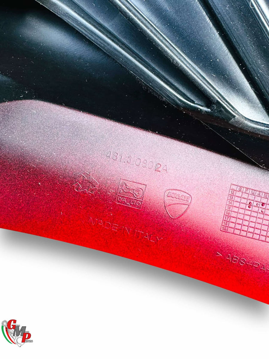 Tête De Fourche Carénage Face Avant Rouge - Ducati