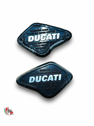 Paire de Couvercle Bocal Liquide Frein Embrayage - Ducati