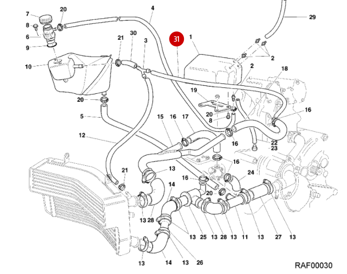 Durite Reniflard Neuve - Ducati