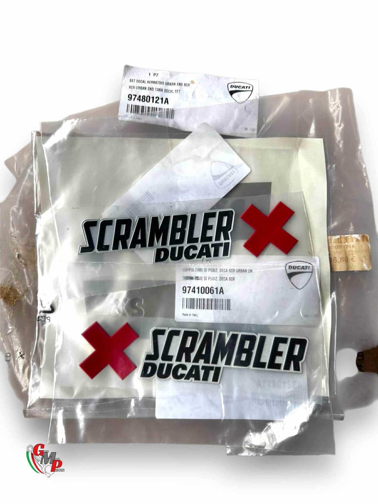 Kit Stickers réservoir Neuf - Ducati
