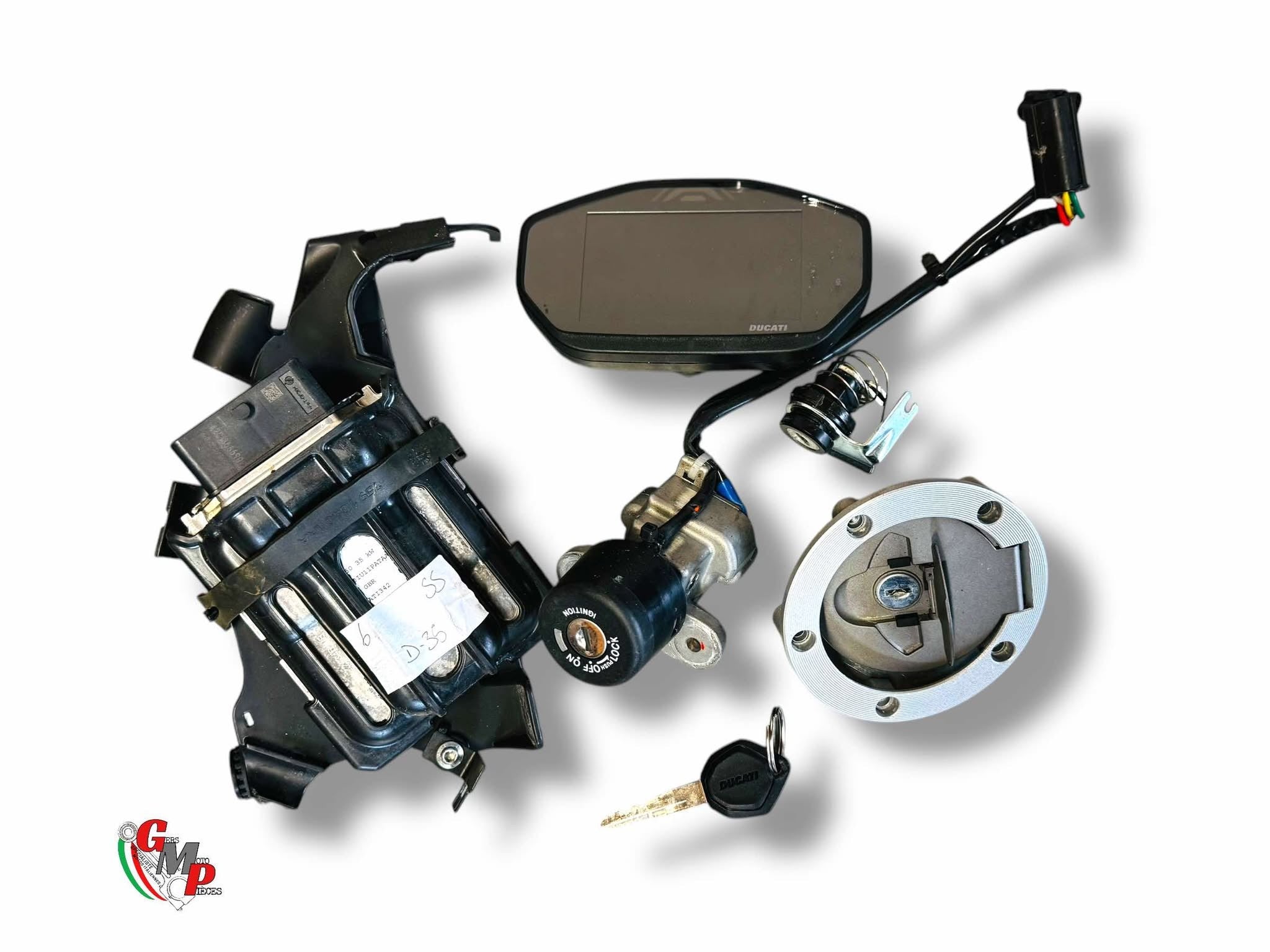 Kit Serrure Avec Compteur 8000KMS - Ducati