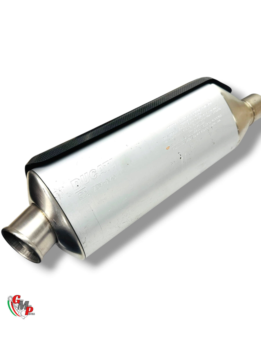 Silencieux Superieur Remus Avec Cache Carbone - Ducati