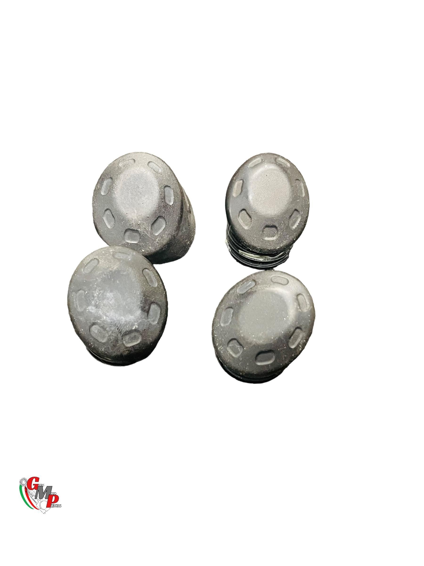 Lot de 4 Cache Caoutchouc de cadre - Ducati