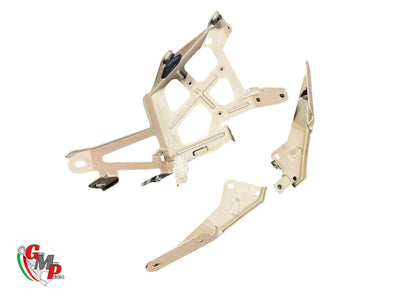 Ensemble Support Capteur et Support Rétroviseur Doré - Ducati