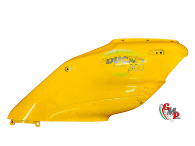 Flanc Supérieur Carénage Droit Jaune - Ducati