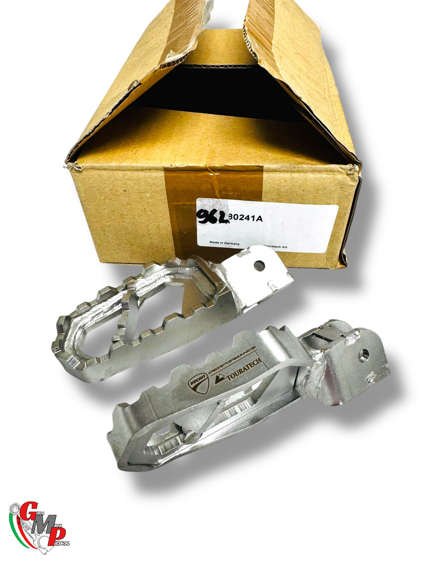 Ensemble Repose Pieds Off Road Touratech NEUF - Ducati