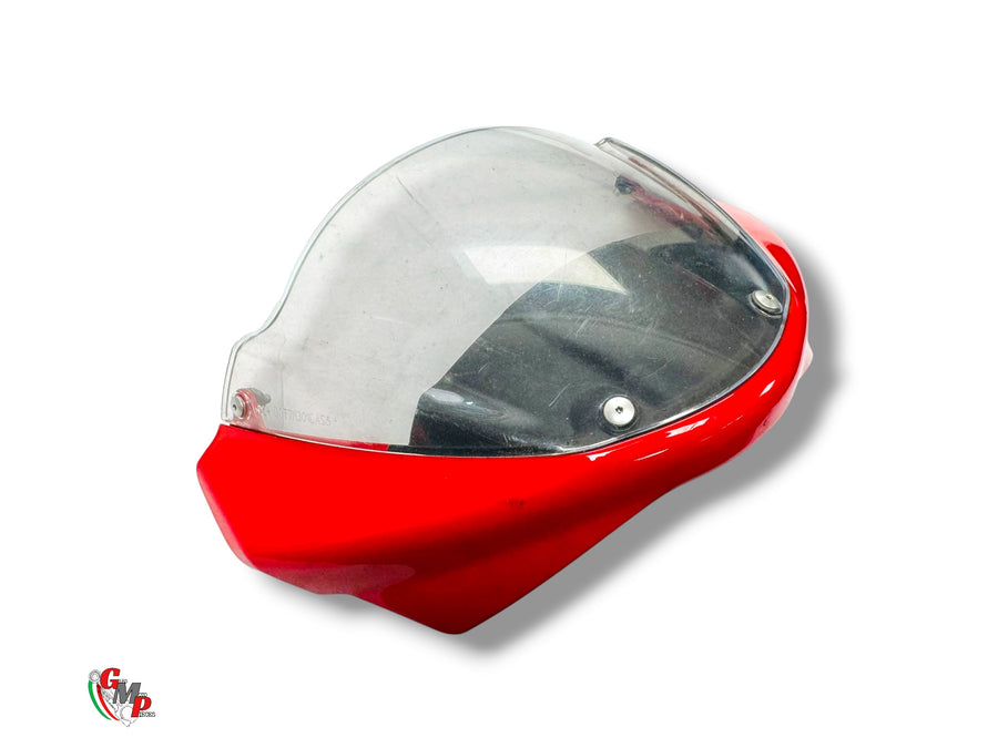 Tête De Foruche Rouge Avec Bulle - Ducati