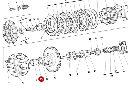 Joint Torique NEUF - Ducati
