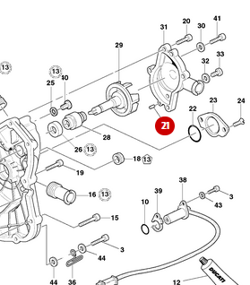Pion Centreur NEUF - Ducati