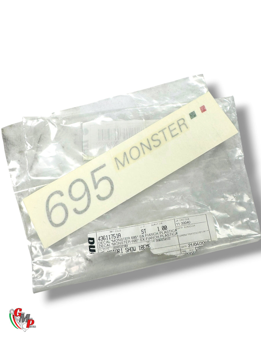Embleme Gauche Monster 695 NEUF - Ducati