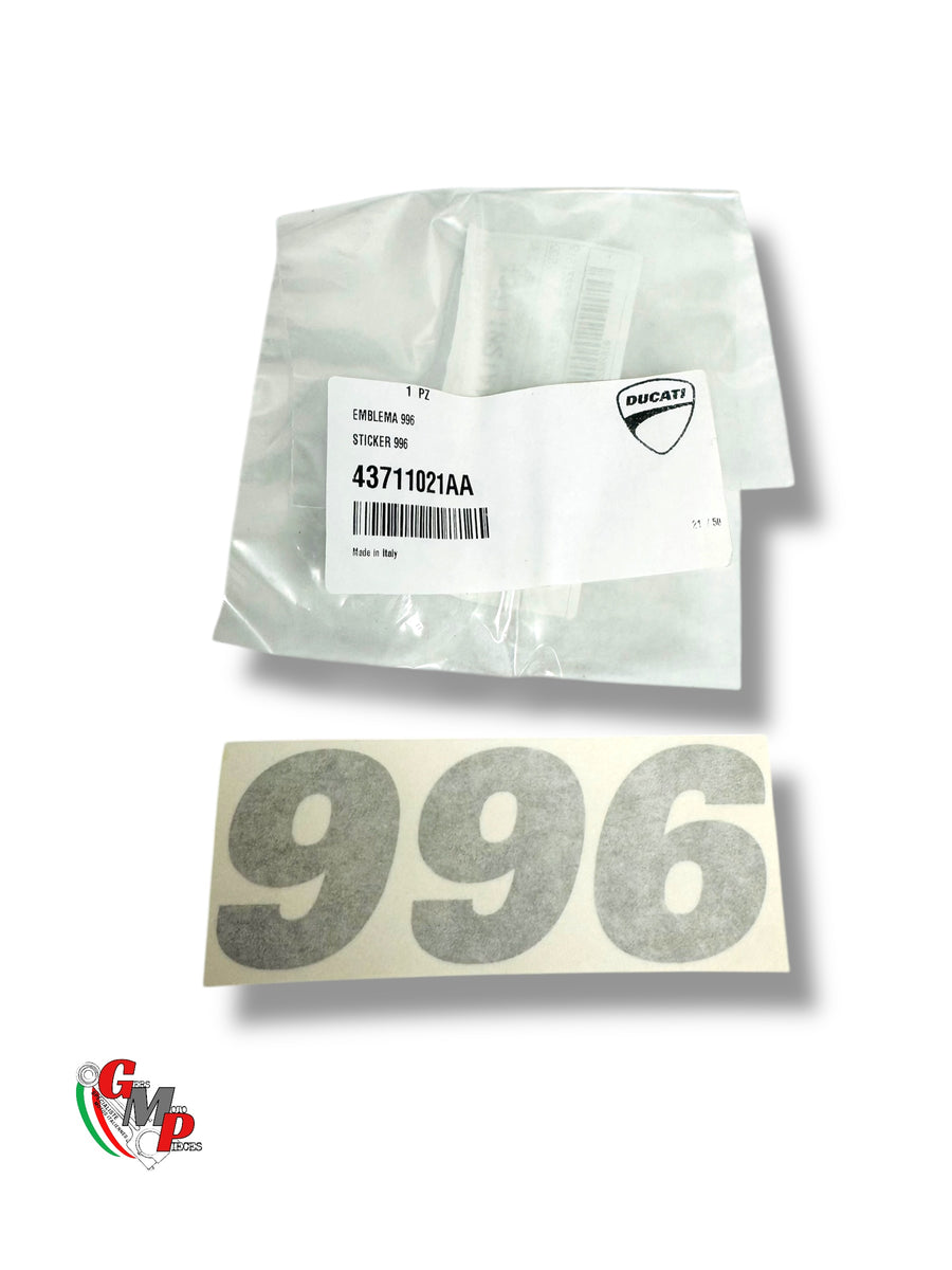 Sticker 996 NEUF - Ducati