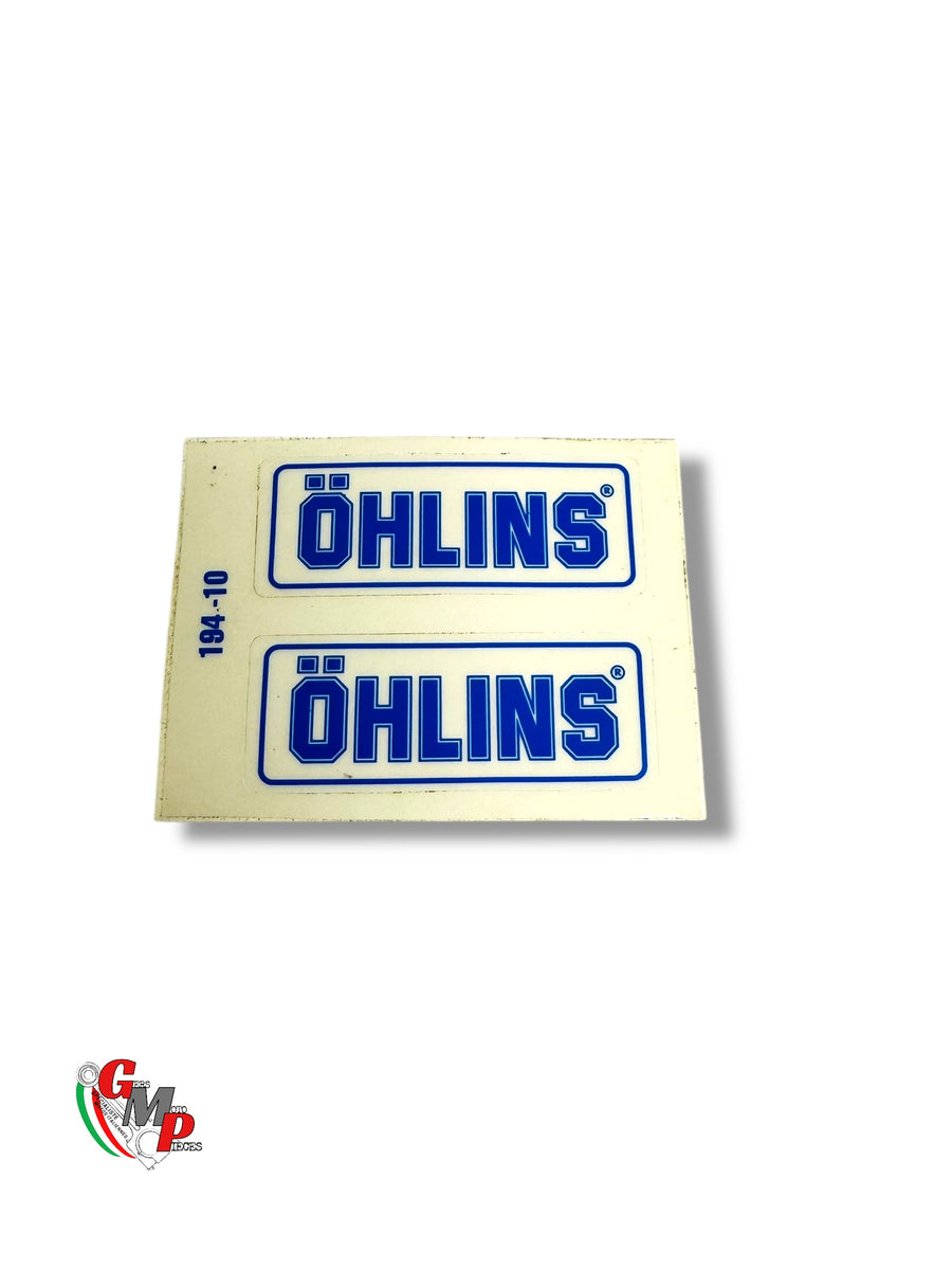 Paire de stickers Neuf Ohlins - Ducati