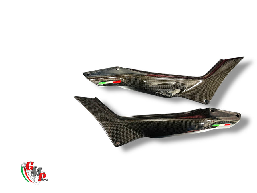 Cache sous selle carbone - Ducati