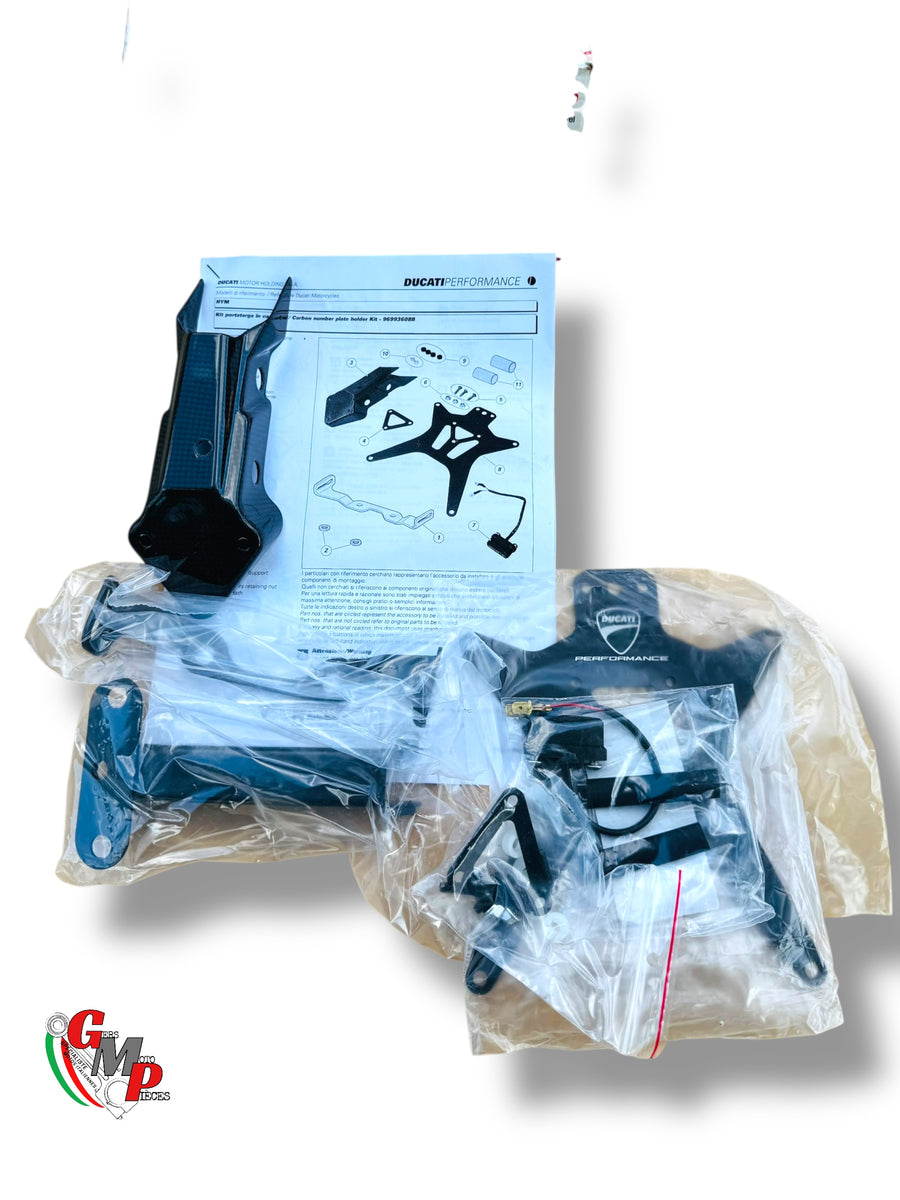 Support plaque carbone NEUF - Ducati Performance