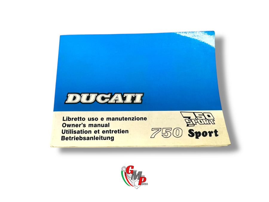 Manuel d utilisateur et d entretien - Ducati 750 Sport