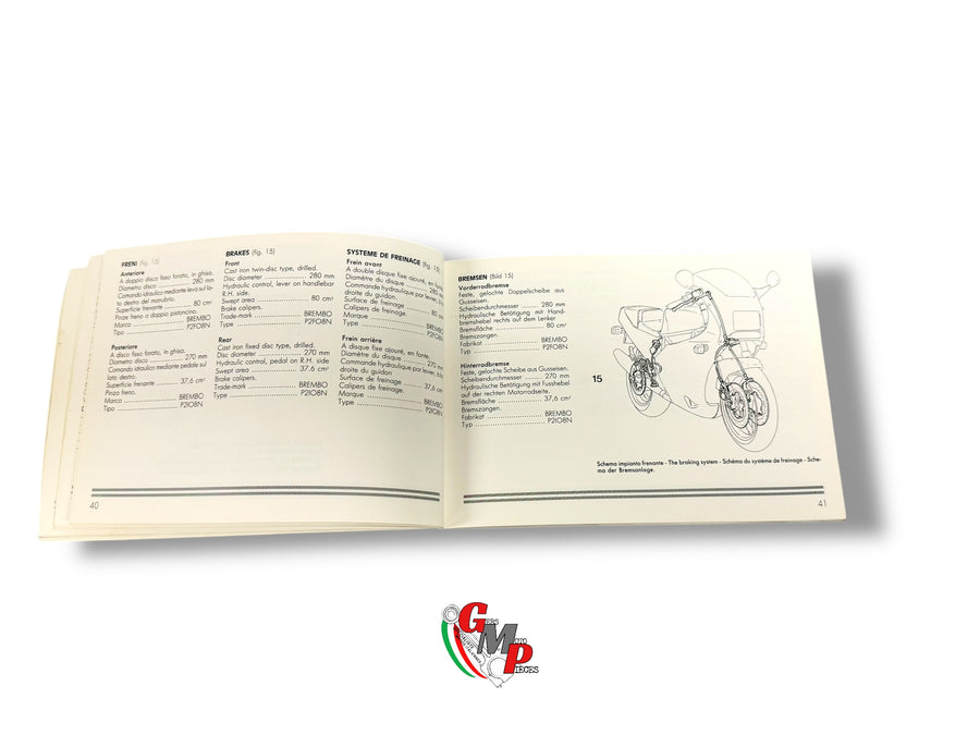 Manuel d utilisateur et d entretien - Ducati 750 Sport