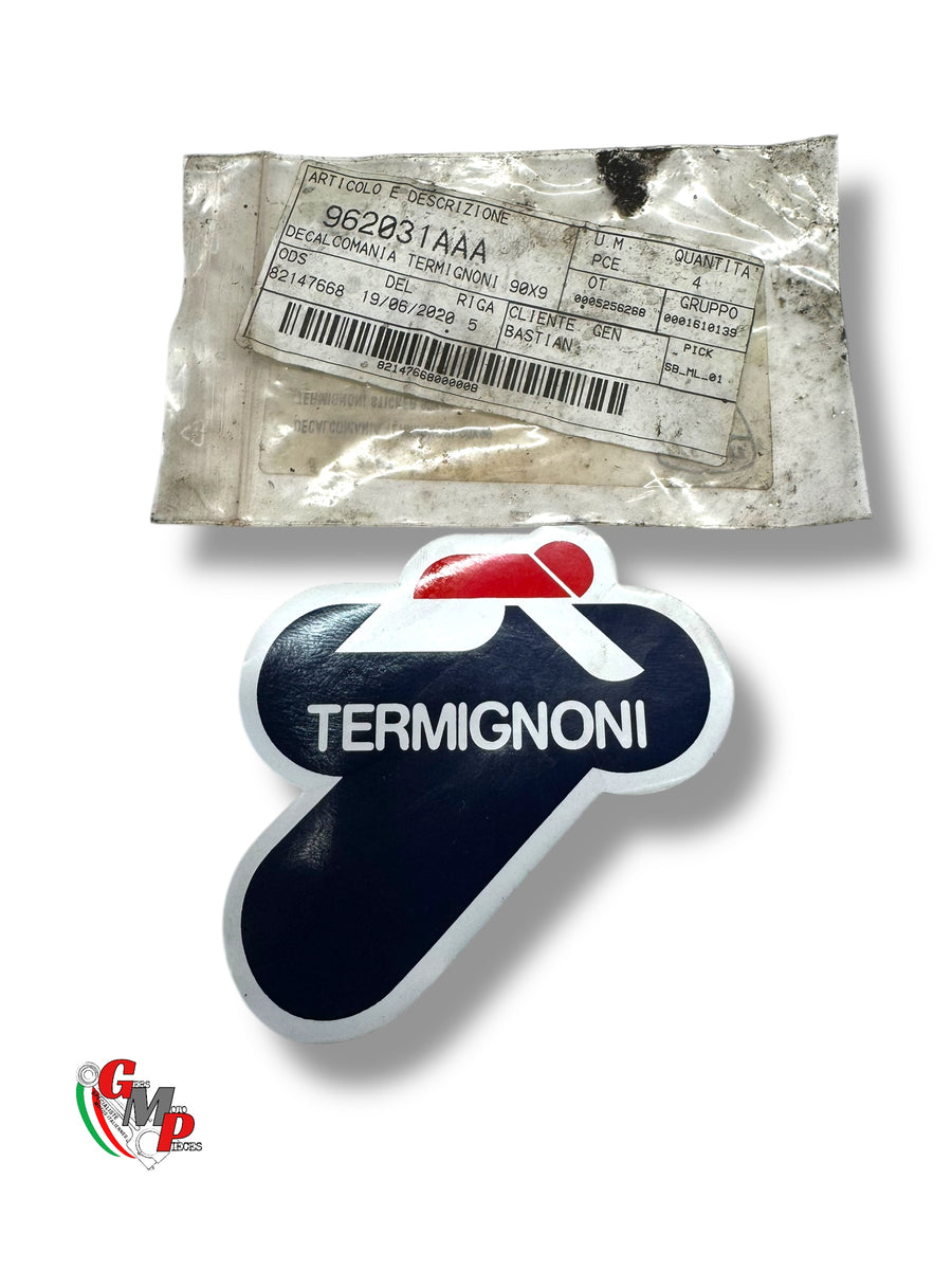 Sticker Termignoni 90X90 NEUF - Ducati