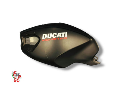 Carénage de réservoir gauche Noir Mat - Ducati