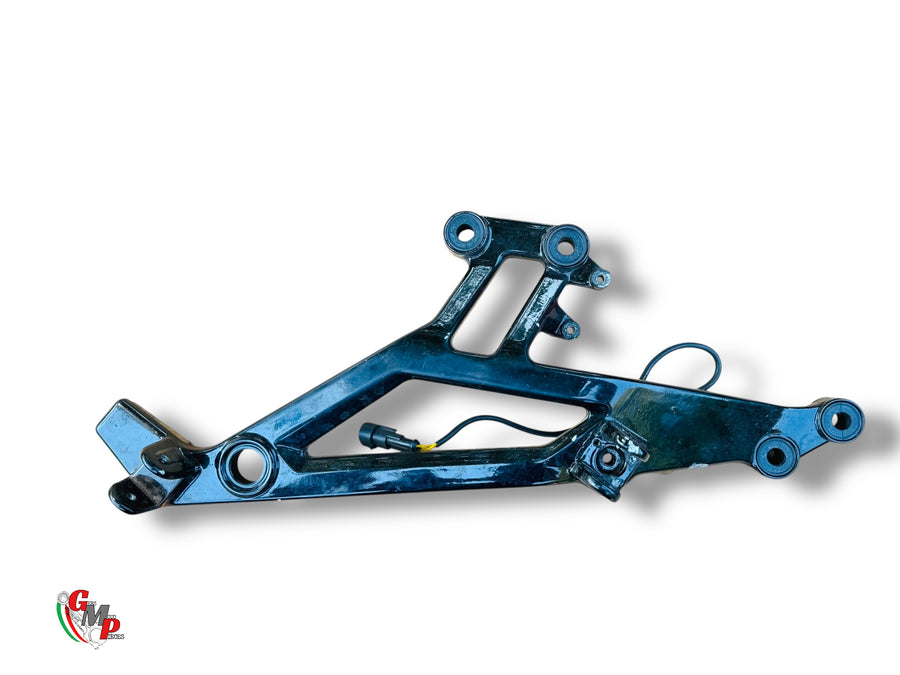 Platine repose pied Droite Noir - Ducati