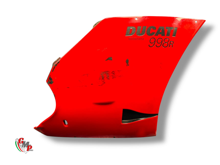 Flan Carénage Droit Carbone Rouge - Ducati