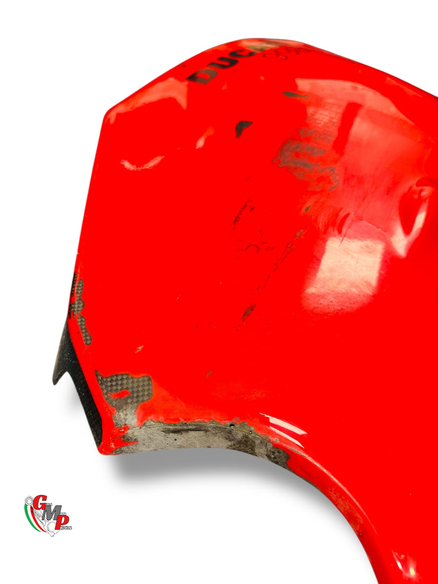 Flan Carénage Droit Carbone Rouge - Ducati