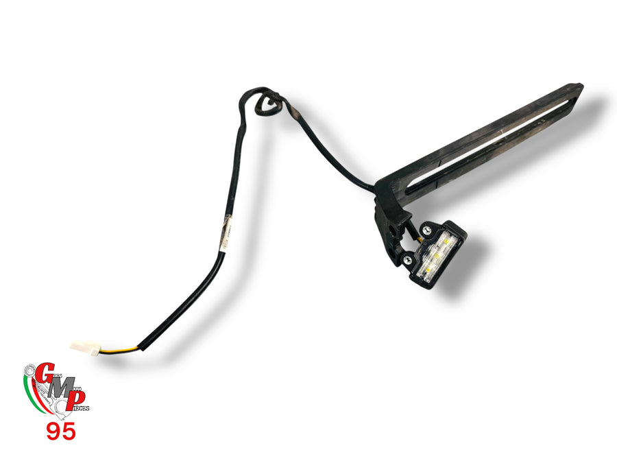 Support plaque d'immatriculation avec éclairage - Ducati