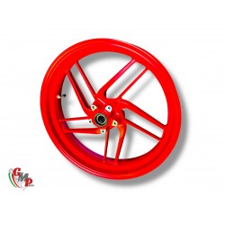 Jante roue avant rouge...
