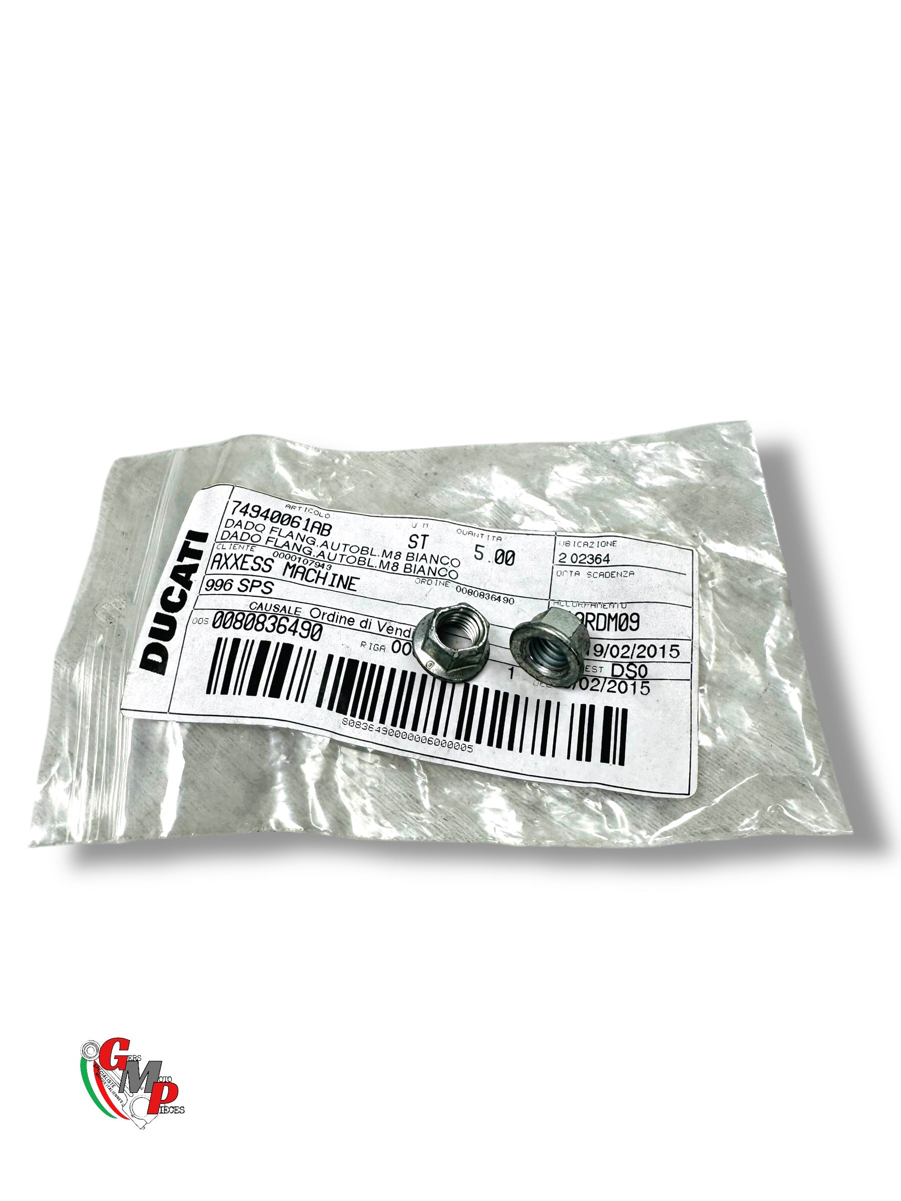 Ecrou M8 NEUF - Ducati