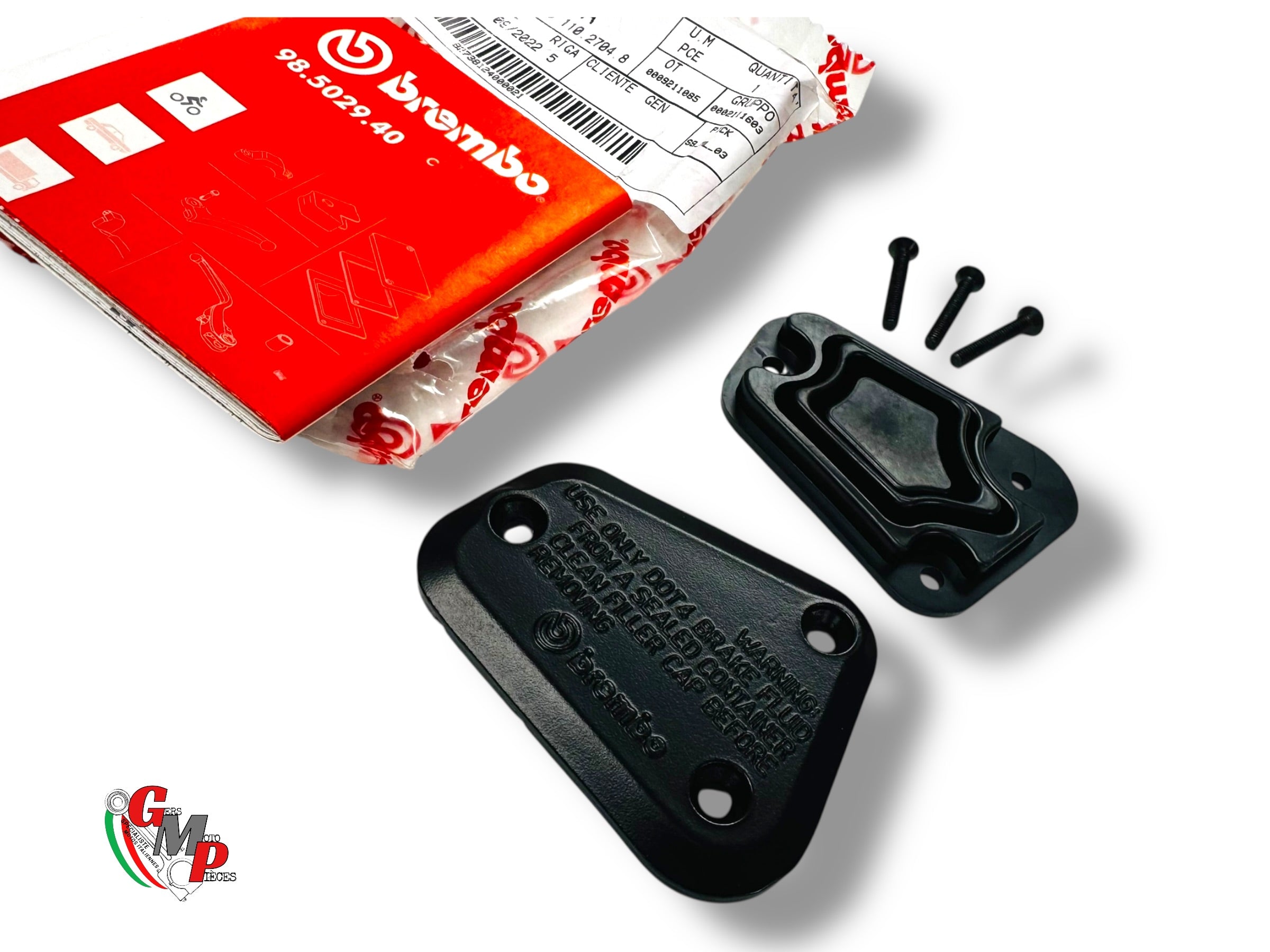 Kit Couvercle Reservoir Liquide Frein NEUF - Ducati