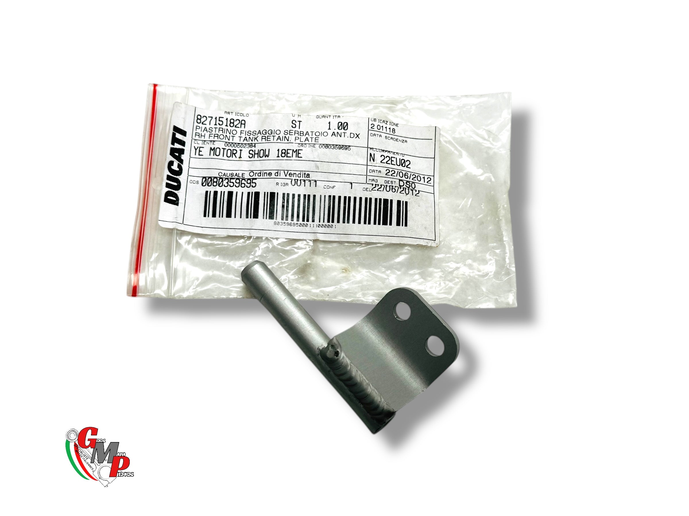 Fixation Avant Reservoir Droit NEUVE - Ducati