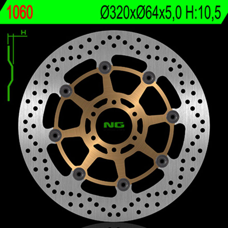 Disque de frein avant NEUF - Ducati