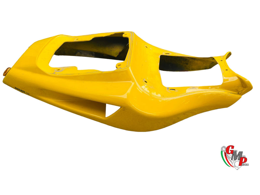 Coque Arrière Biposto Jaune avec clignotant intégré - Ducati