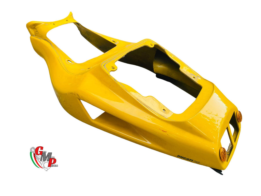Coque Arrière Biposto Jaune avec clignotant intégré - Ducati