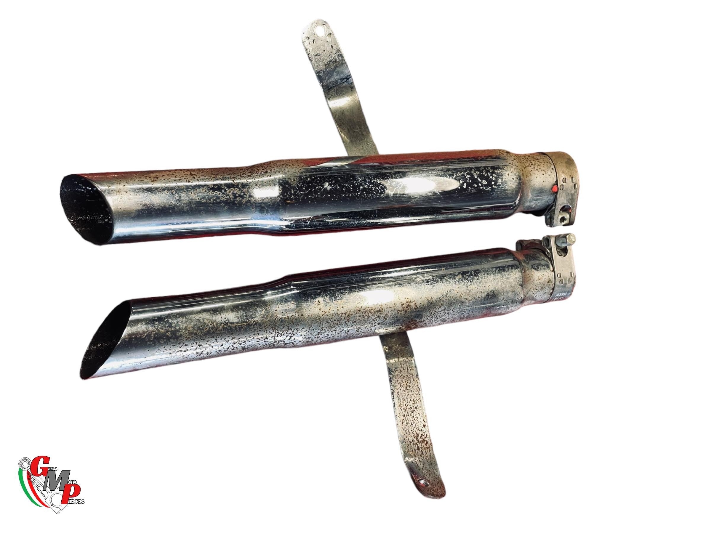 Paire Echappement Universel Artisanal - tous modèles Ducati