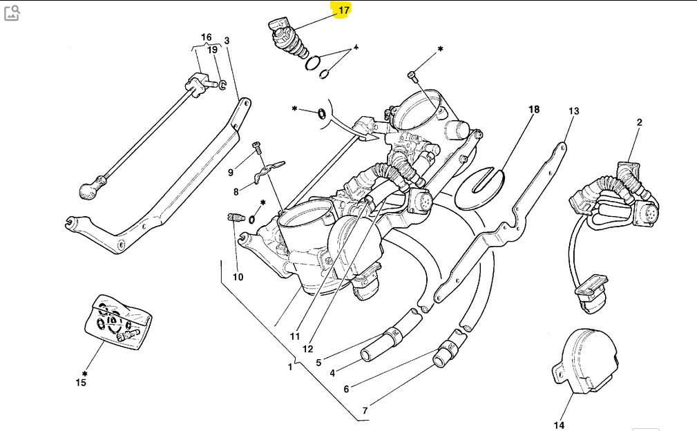 Injecteur - Ducati
