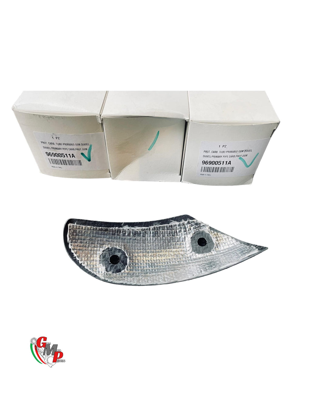 Cache Echappement Carbone NEUF - Ducati Performance