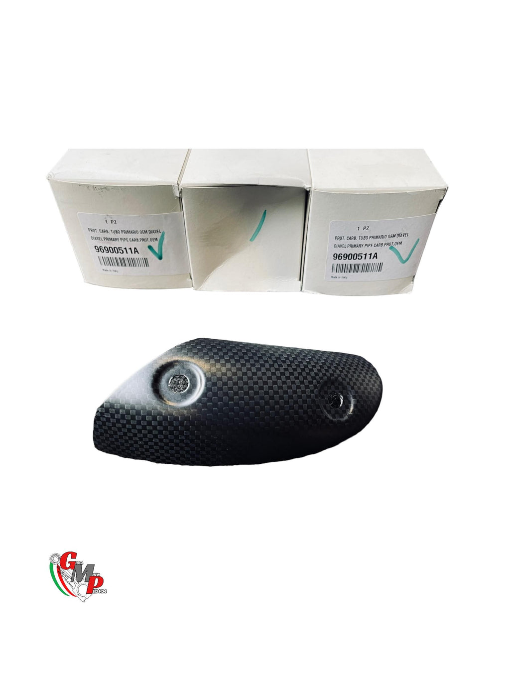 Cache Echappement Carbone NEUF - Ducati Performance