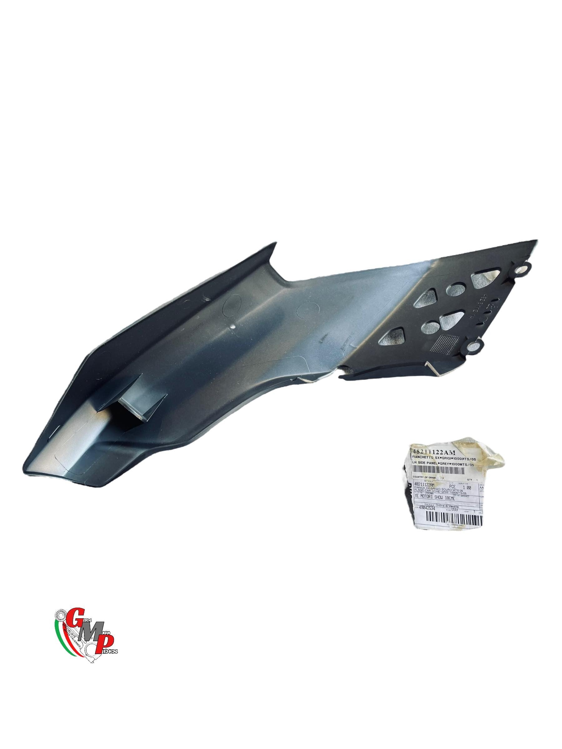 Carénage Arrière Cache Echappement Gris Gauche Neuf - Ducati