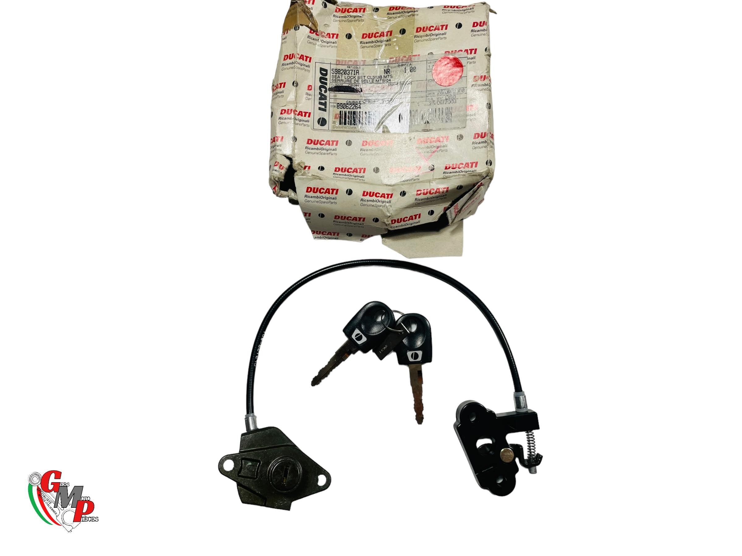 Kit Serrure de Selle Neuf - Ducati