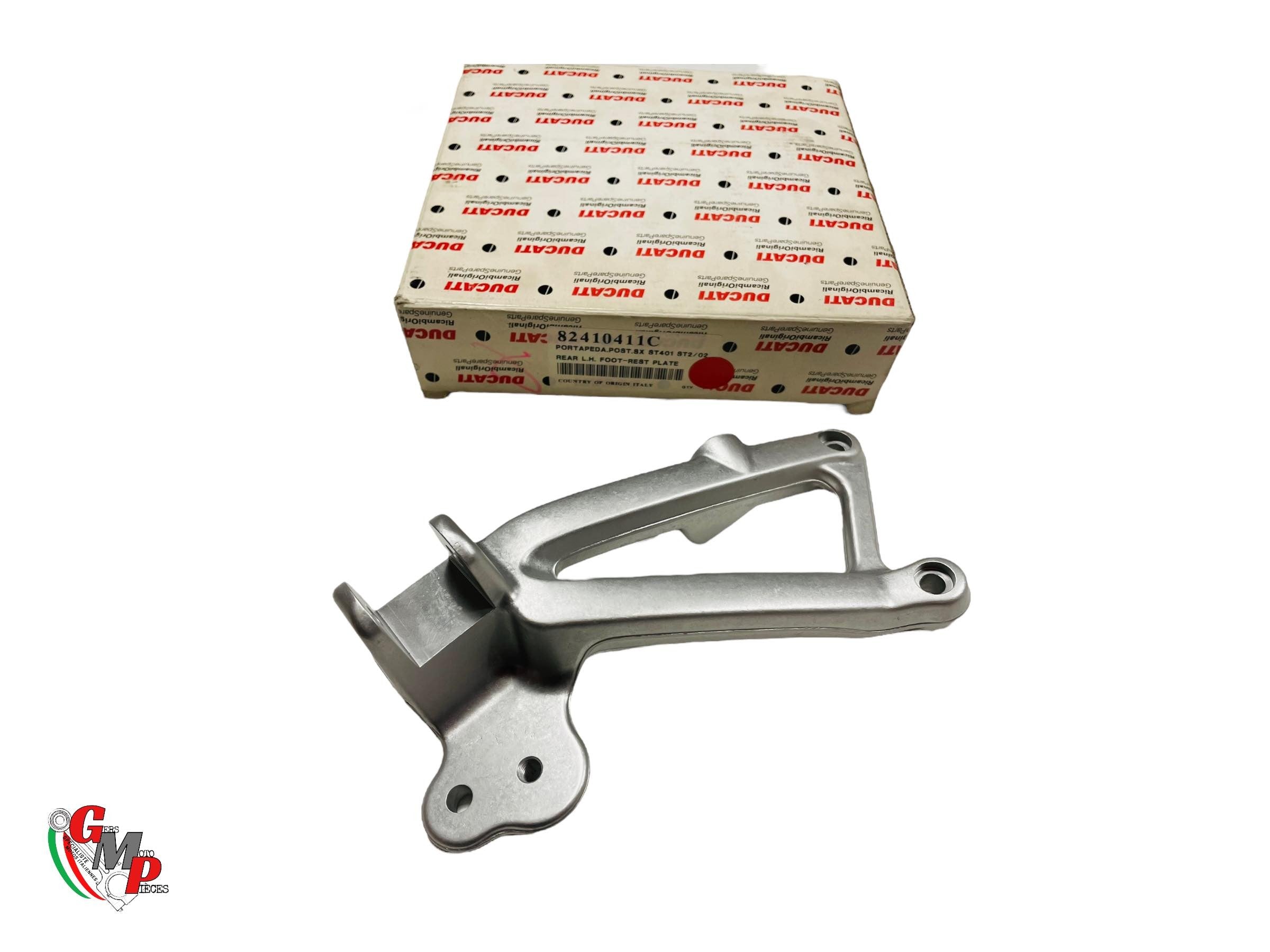Platine repose pied passager arrière gauche Neuf - Ducati