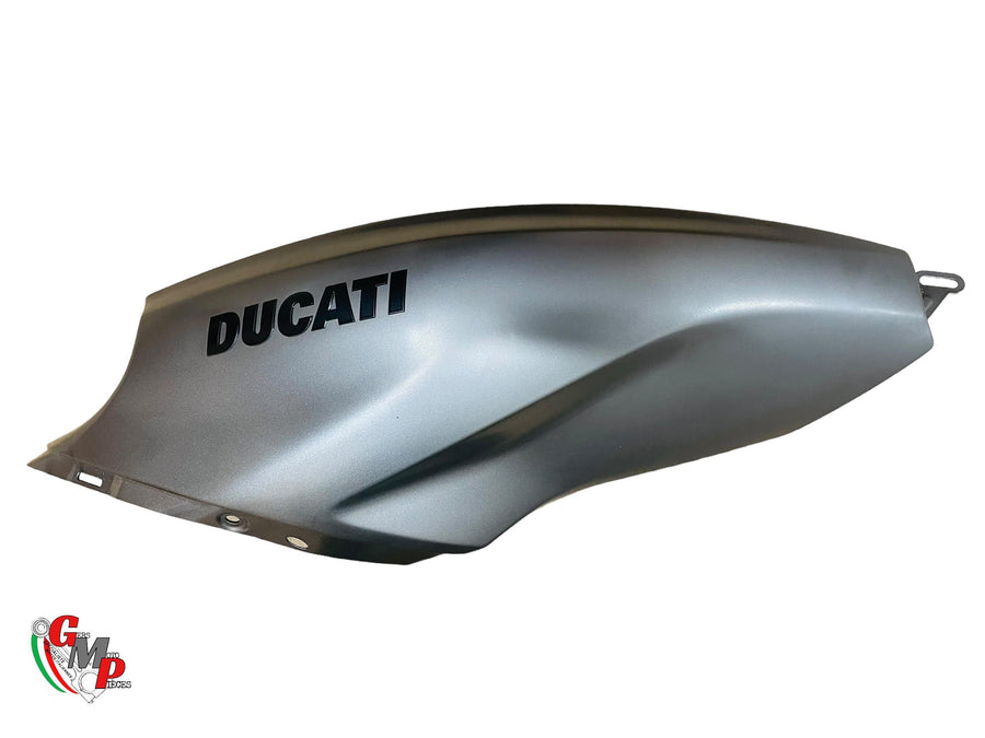 Couvercle Cache Réservoir Gauche Neuf Gris - Ducati