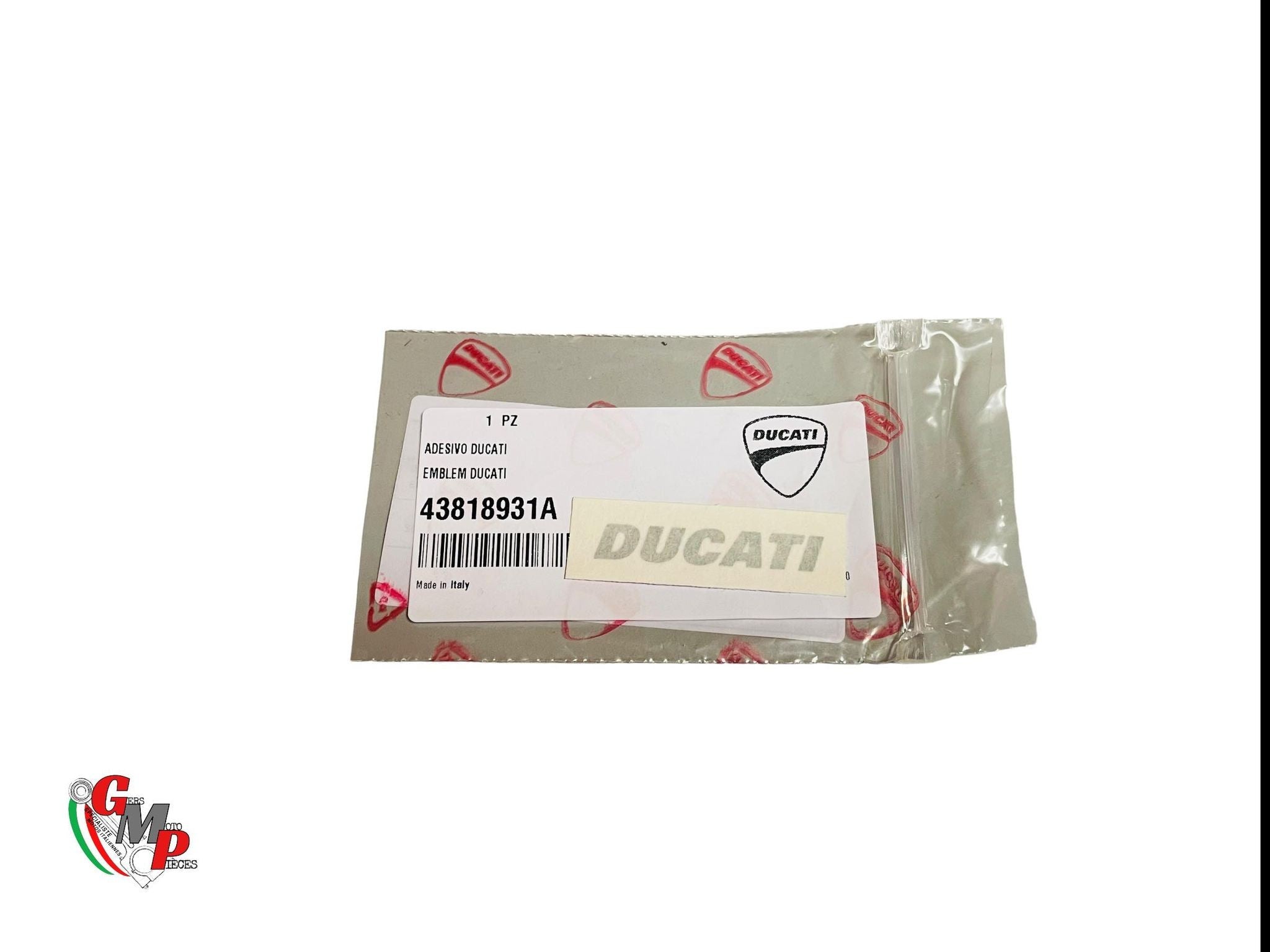 Sticker Emblème Tête De Fourche - Ducati