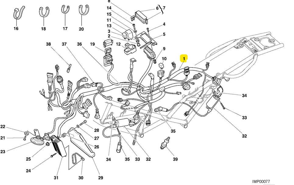 Faisceau Electrique - Ducati