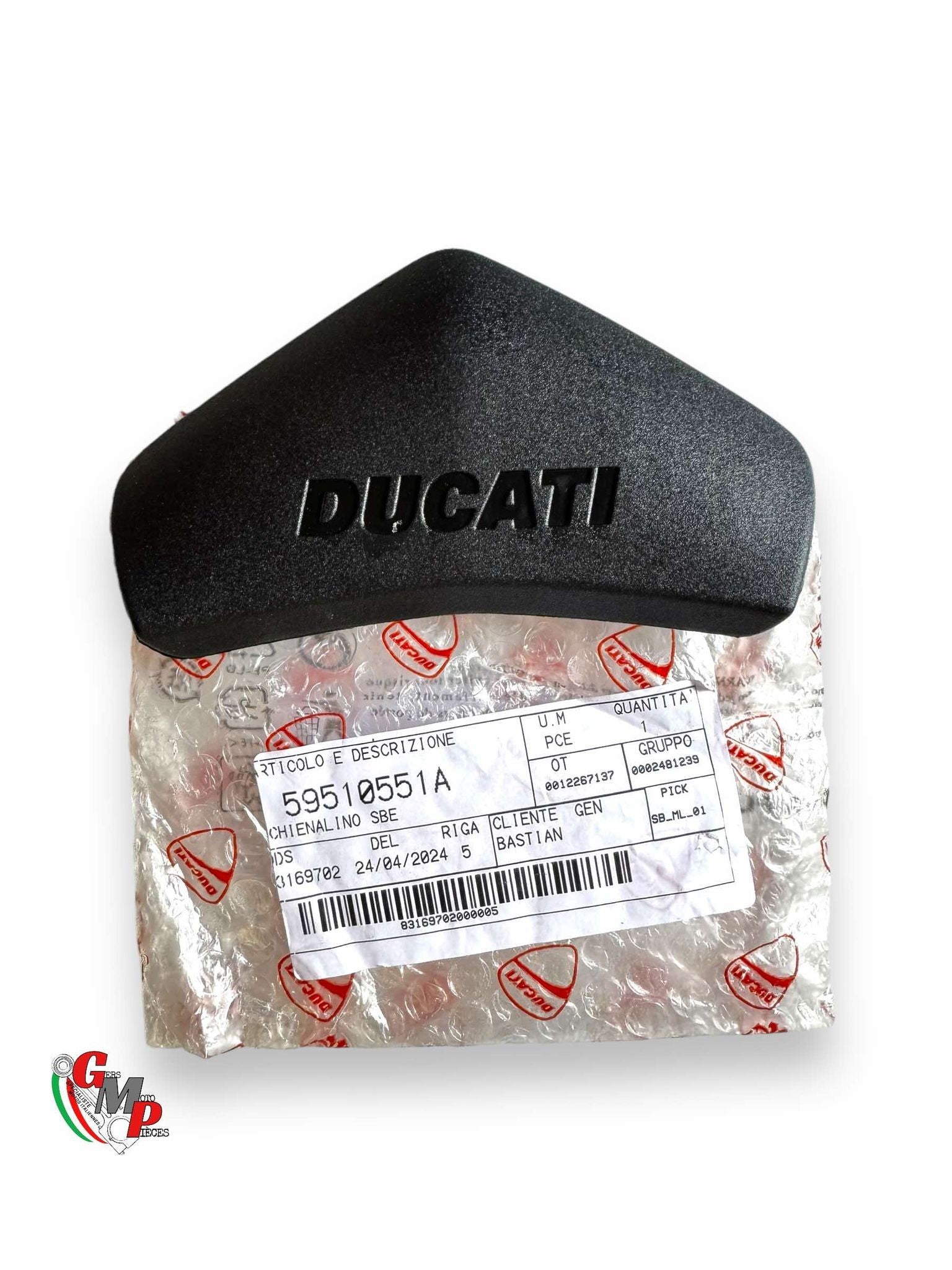 Dosseret Monoposto Neuf - Ducati