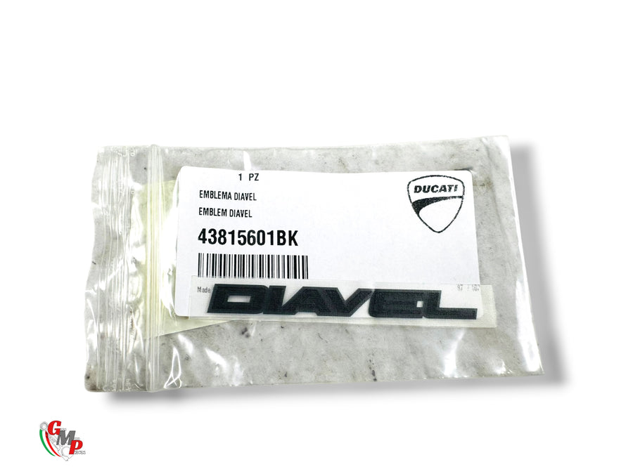Embleme Diavel Pour Noir NEUF - Ducati