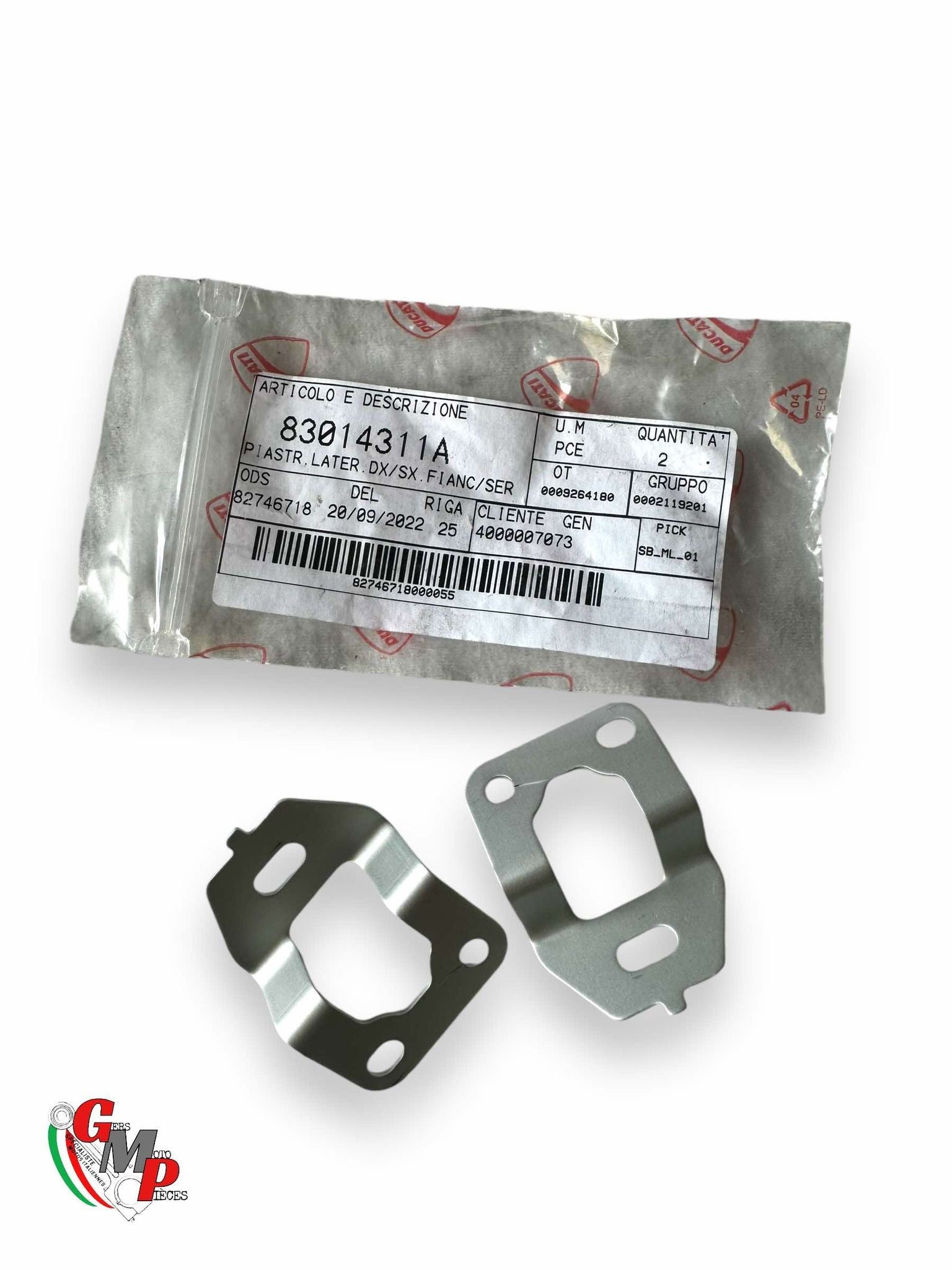 Equerre Support Réservoir - Ducati