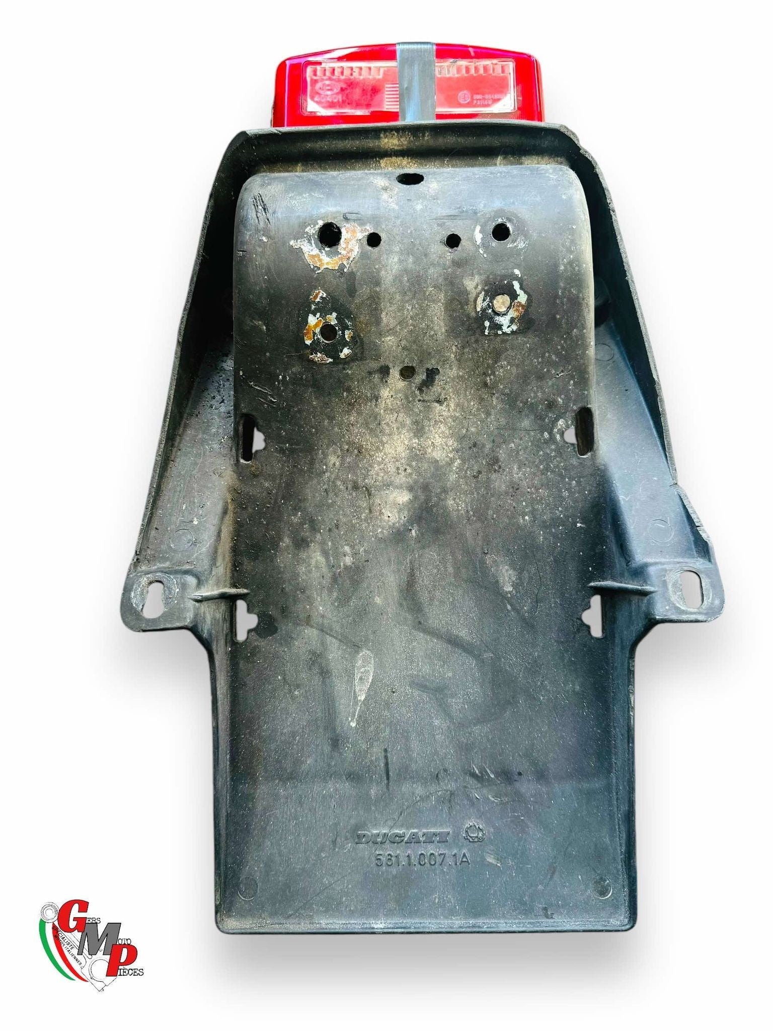 Bavette Support Plaque Dessous de Selle Porte Balai - Ducati