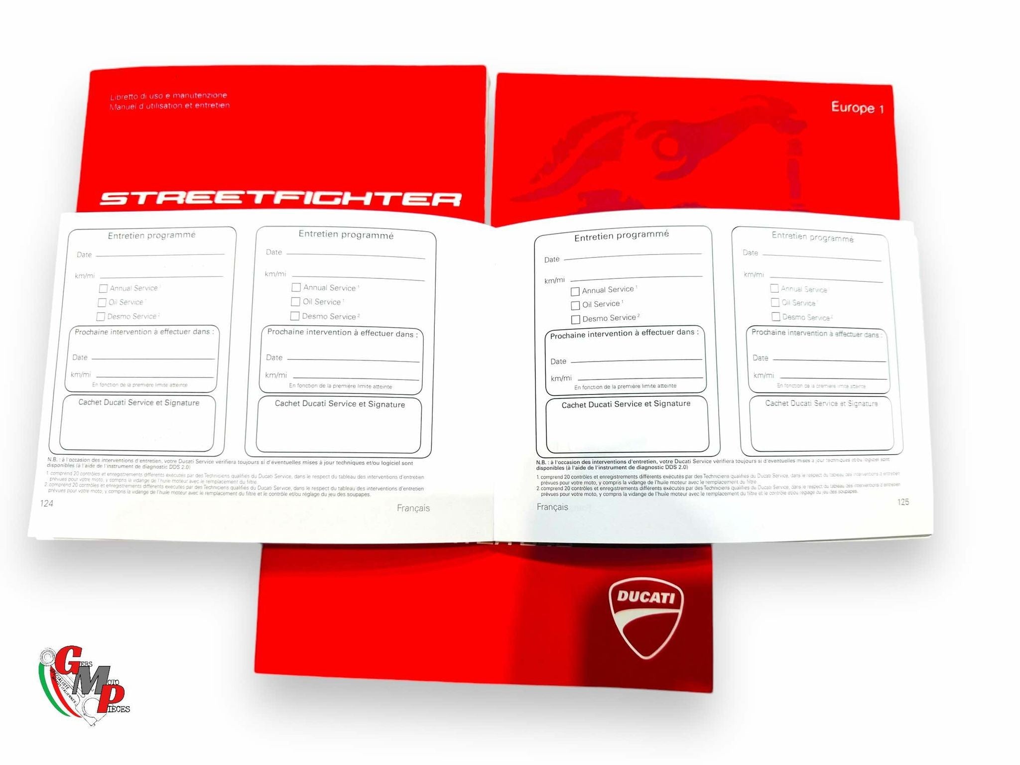 Ensemble Manuel d'utilisateur - Ducati